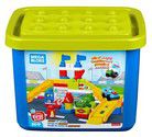 Fisher-Price Bauset, Rennauto Werkstatt - Mega Bloks, 60 Teile