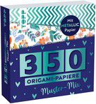 350 Origami-Papiere - Muster-Mix