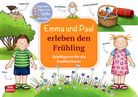 Emma und Paul erleben den Frühling - Spielfiguren für die Erzählschiene