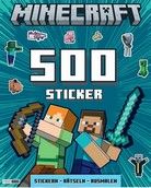 Minecraft - 500 Sticker- Stickern - Rätseln - Ausmalen