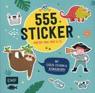 555 Sticker – Faultier, Dino, Pirat und Co.