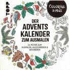 Der Adventskalender zum Ausmalen - Colorful Christmas