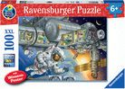 Puzzle - Auf der Raumstation - Wieso? Weshalb? Warum? - XXL 100 Teile