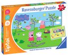 Puzzle für kleine Entdecker - Peppa Pig -  tiptoi® - 2 x 24 Teile