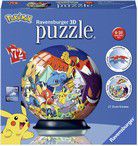 Puzzle - Puzzle-Ball Pokémon - 3D - 72 Teile