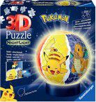 Puzzle - Nachtlicht Pokémon - 3D - 72 Teile