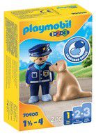 PLAYMOBIL® Polizist mit Hund - Playmobil 1.2.3