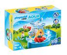 PLAYMOBIL® Wasserrad mit Karussell - Playmobil 1.2.3 Aqua