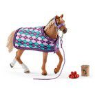 Schleich - Englisches Vollblut mit Decke - Horse Club