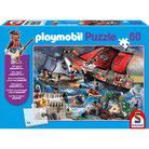 PLAYMOBIL® Puzzle -  Piraten mit Original Figur - 60 Teile