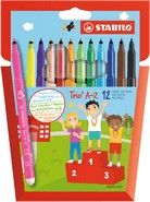 Filzstift - STABILO Trio A-Z , 12er Pack