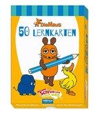 50 Lernkarten - Die Maus - Schreib und Wisch weg, mit Stift und Schwamm