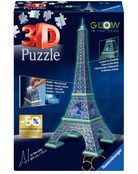 Puzzle - Eiffelturm Glow-In-The-Dark Edition -  216 Teile - 3D