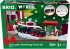 BRIO Batterie-Dampflok Weihnachts-Set