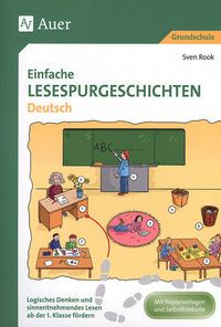 Einfache Lesespurgeschichten - Deutsch