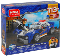 Polizeifahrzeug - Mega Construx (113 Teile)