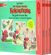 CD - Der kleine Drache Kokosnuss - Die große Forscher-Box - Dinosaurier, Indianer und das Alte Ägypt