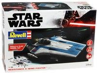 A-Wing Fighter, weiß/blau, 1:44 - Star Wars