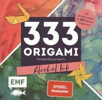 333 Origami - Farbenfeuerwerk Alcohol Ink