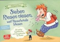 Sieben Riesen niesen, weil Nieselwinde bliesen