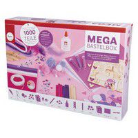 Mega Bastelbox Unicorn/Einhorn - 1.000 Teile