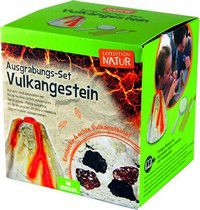 Ausgrabungs-Set Vulkangestein