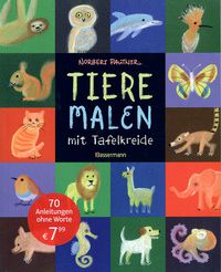 Tiere malen mit Tafelkreide