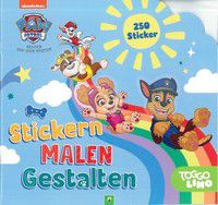 Stickern, Malen, Gestalten - PAW Patrol