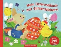 Mein Ostermalbuch mit Glitzerstickern