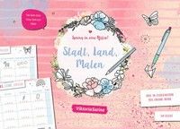 Stadt Land Malen - Spring in eine Pfütze!