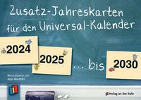 Zusatz-Jahreskarten 2024 – 2030 für den Universal-Kalender