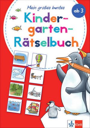 Mein großes buntes Kindergarten-Rätselbuch