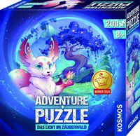 Adventure Puzzle: Das Licht im Zauberwald - 200 Teile