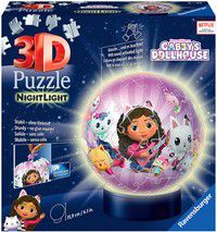 Puzzle - Nachtlicht Gabby´s Dollhouse - 3D - 72 Teile