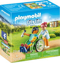 PLAYMOBIL® Patient im Rollstuhl - City Life