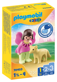 PLAYMOBIL® Feenfreundin mit Fuchs - Playmobil 1.2.3