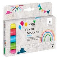 5er Junior Set Textil Marker, Medium, 2-4 mm